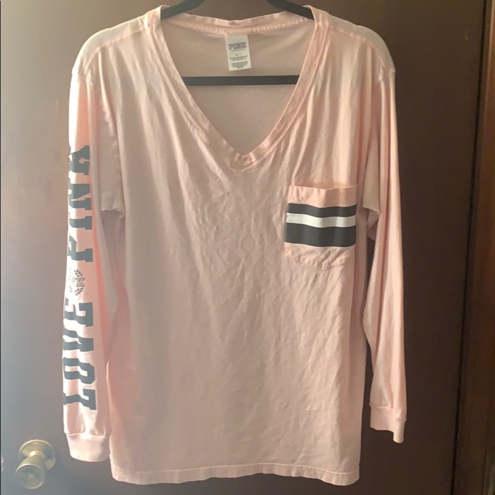 VS Pink Long Sleeve Shirt